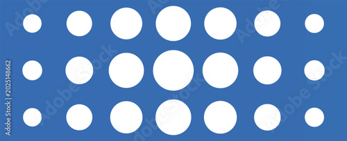Photos Set the points to create an abstract circle, black dots arranged in geometric rows
