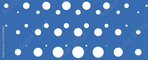 Schilderij op canvas Set the points to create an abstract circle, black dots arranged in geometric rows
