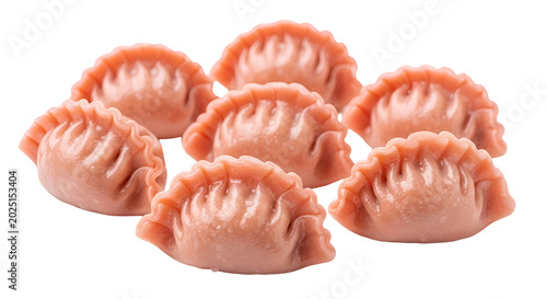 Isolated Pink Dumplings Gro...
