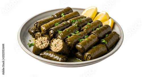Isolated Plate Of Delicious...