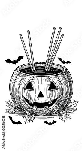 Jack O Lantern Halloween Il...