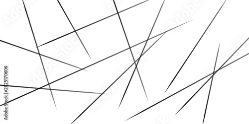 Obraz na plátně Clean Abstract Linear Pattern with Thin Gray Crossed Lines and Contemporary Tech Inspired Geometric Texture
