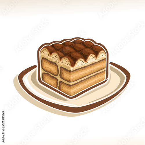 Vector logo for Tiramisu
