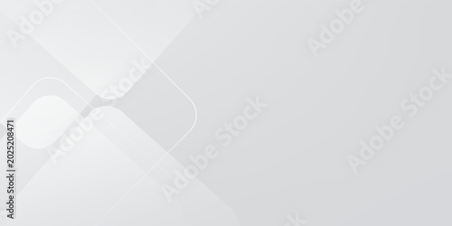 Картината върху платно Cover white gradient color background with curve and swirl lines elegant texture