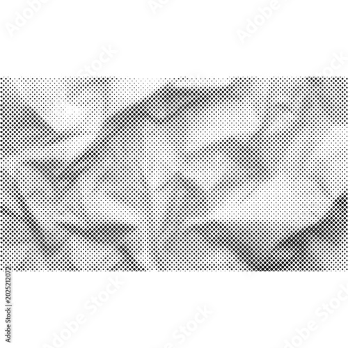 Abstract Halftone Geometric Pattern Background Vector illustration