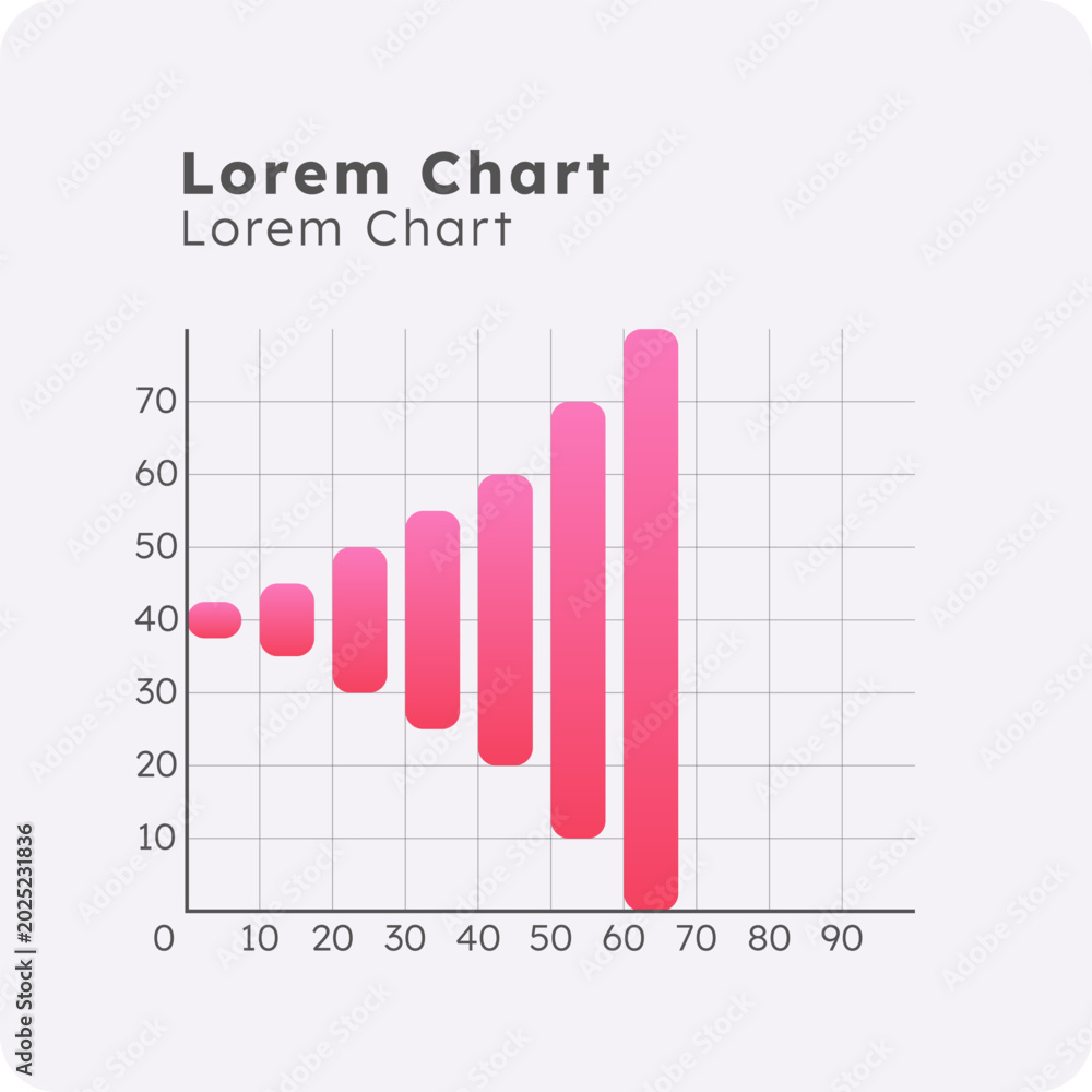 Obraz premium Funnel horizontal infographic chart template. Triangle diagram performing sales process. Marketing analyzing instrument Pitch deck presentation slide. Data visualization. Lexend font used