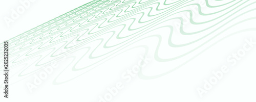 Konstfotografi Green diagonal wave texture gradient