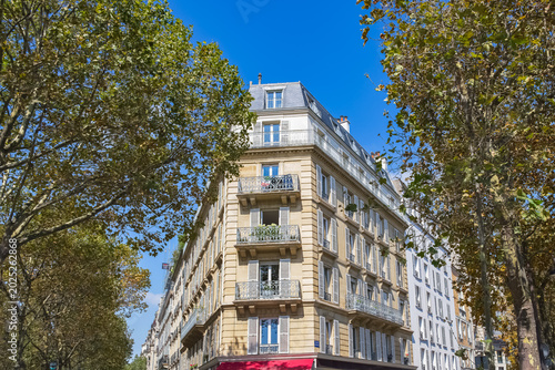 Paris, beautiful buildings avenue de Breteuil