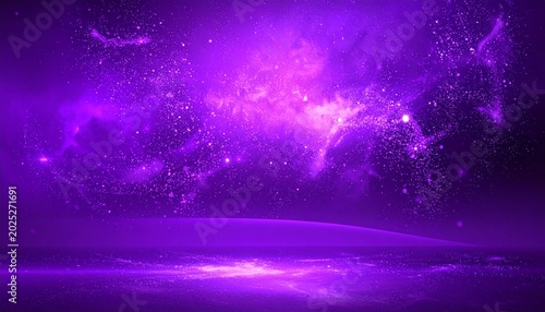 Purple background, Violet backdrop, Abstract waves, Silk texture, Satin fabric, Elegant curtains, 3D render, Wave shapes, Neon violet, Smooth texture, Product backdrop.