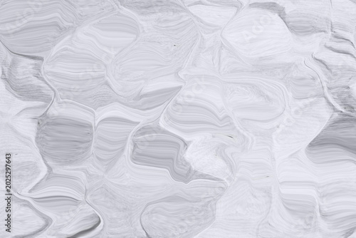 Minimalist White Marble Texture Background with Luxury Liquid Stone Ripple Effect