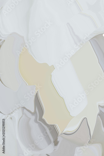 Minimalist Beige and White Fluid Marble Background with Soft Pastel Liquid Waves