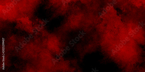 Tablou pe pânză Abstract colored smoke moves on black background