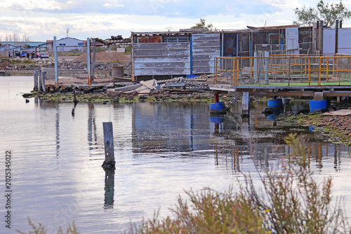 Foto ponton de pécheurs