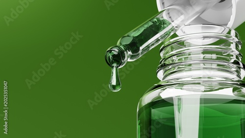 Foto Green Remedy Dropper Serum with Green Tea, Spirulina and Natural Superfood Extra