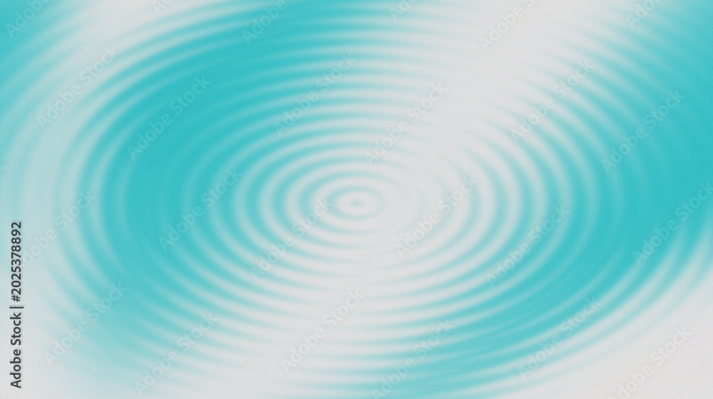 Fototapeta premium Abstract graphic with blue concentric circle design. 