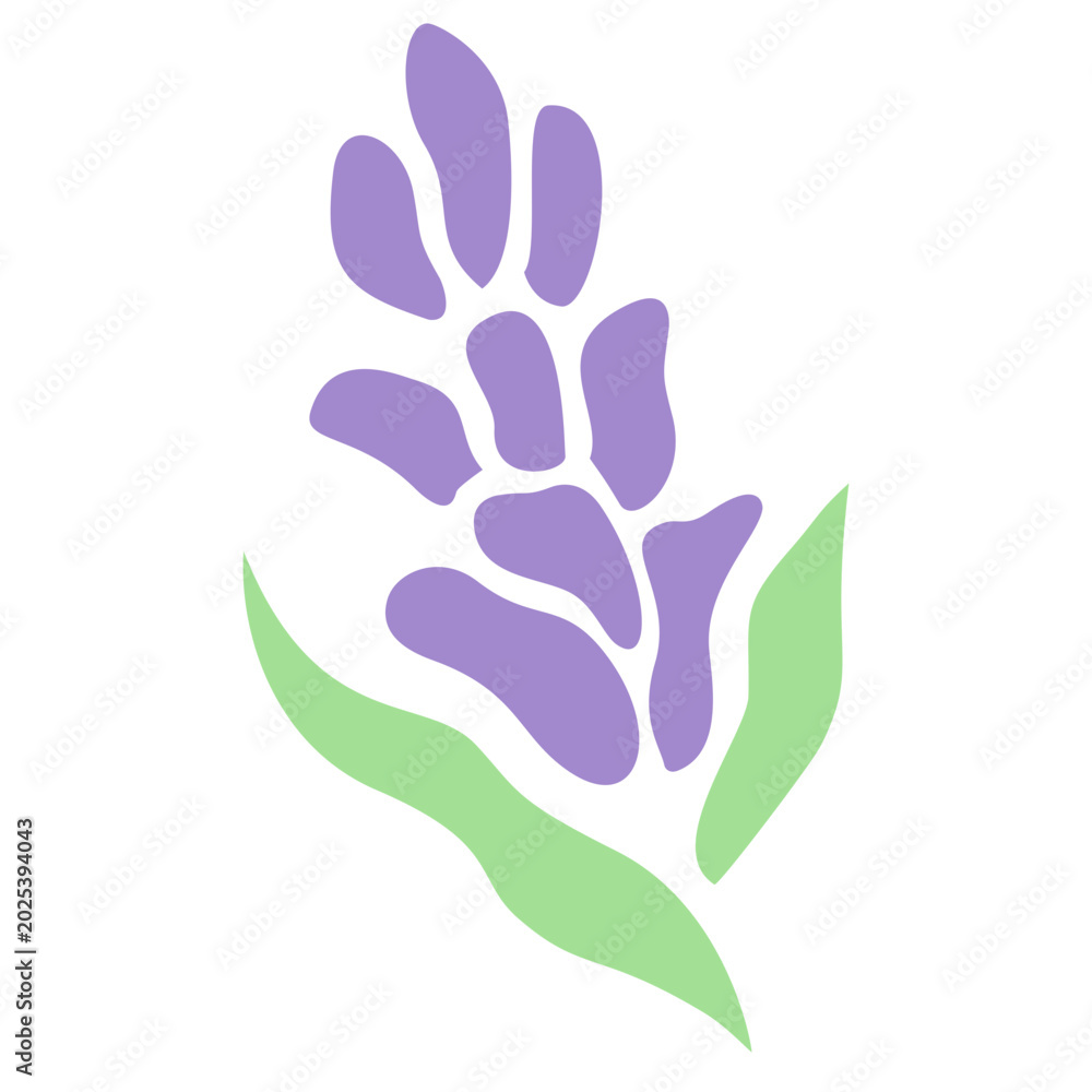 Fototapeta premium Lavender Abstract