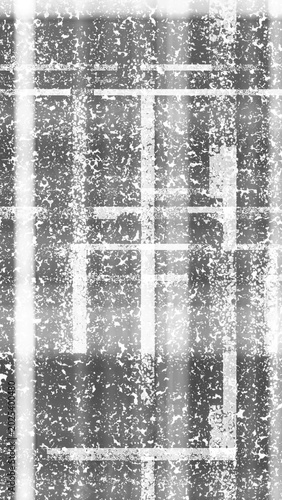 High contrast motion with soft gray textures and energetic white light pulses	