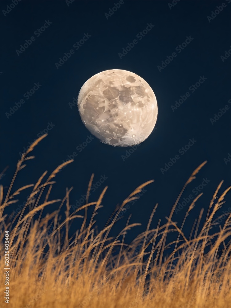 Fototapeta premium full moon in the sky