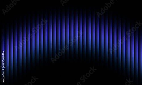 Abstract glowing blue vertical lines create a modern digital texture in this sleek and artistic professional light effect photo image
