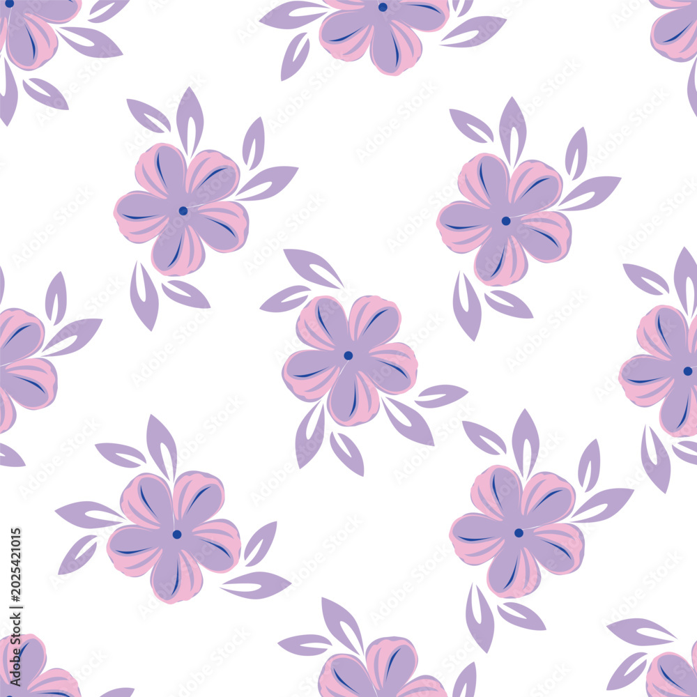 Obraz premium seamless floral pattern