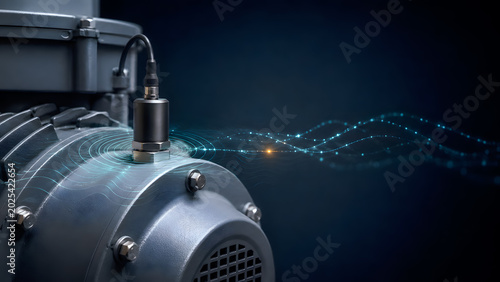 Industrial Motor Condition Monitoring With Vibration Sensor