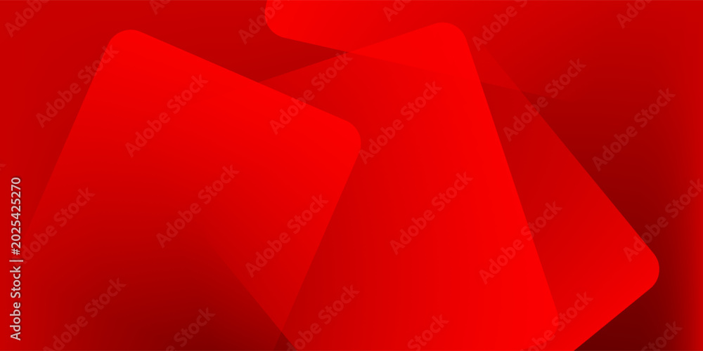 Fototapeta premium Red abstract modern background. Suit for business, institution, conference, party, Vector illustration