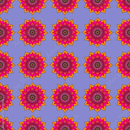 Seamless pattern and Local textile pattern