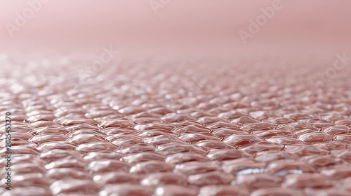 Skin care essence droplet falling on microscopic cellular surface