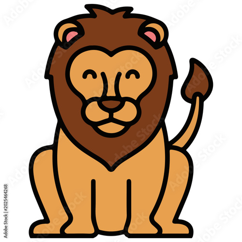 Lion Symbol Cute Lion Cartoon