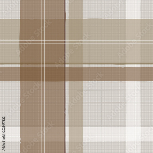 Original tartan plaid texture, vector seamless pattern