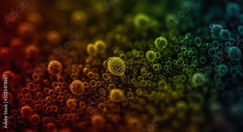 A macro view of minute natural textures resembling embryonic points, forming a complex and detailed abstract background pattern ,subtle ,element ,simple