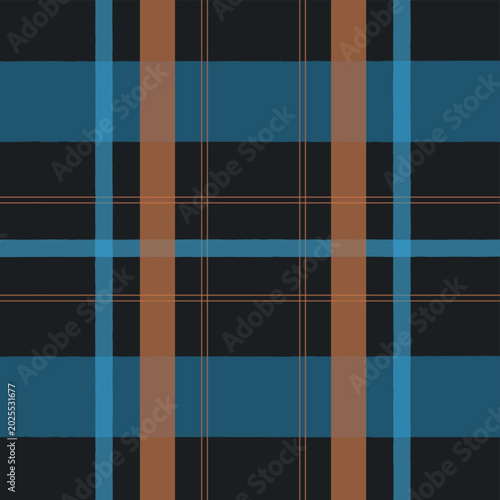 Original scottish texture, tartan and plaid. Seamless vector pattern