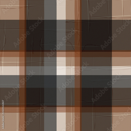 Original scottish texture, tartan and plaid. Seamless vector pattern