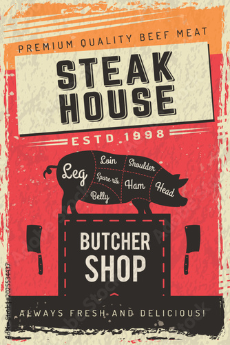 Foto Butcher poster