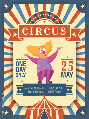 Fotografie Circus poster