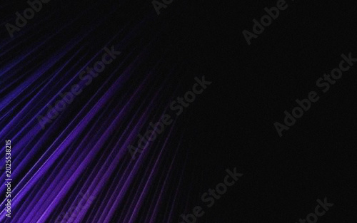 Foto Cosmic rays illuminating the void of deep space