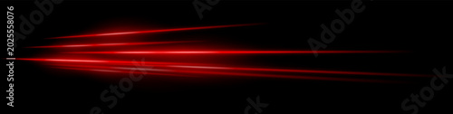 Canvas Print Abstract light streak composition