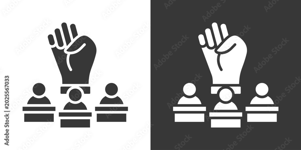 Fototapeta premium Student Motivation Icon Set Vector Collection Isolated In Black And White