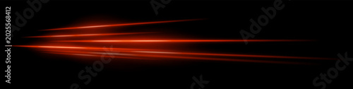 Billede på lærred Abstract light streak composition