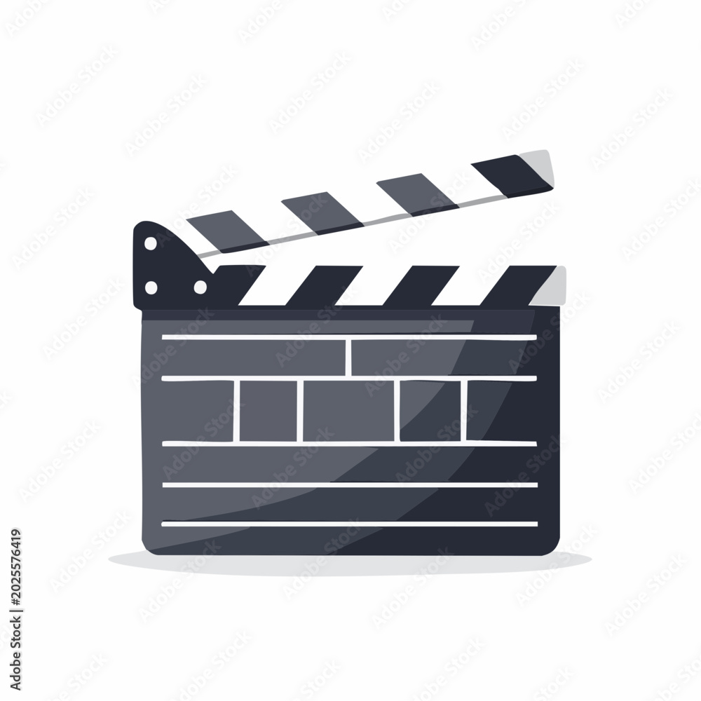 Fototapeta premium Clapperboard Icon