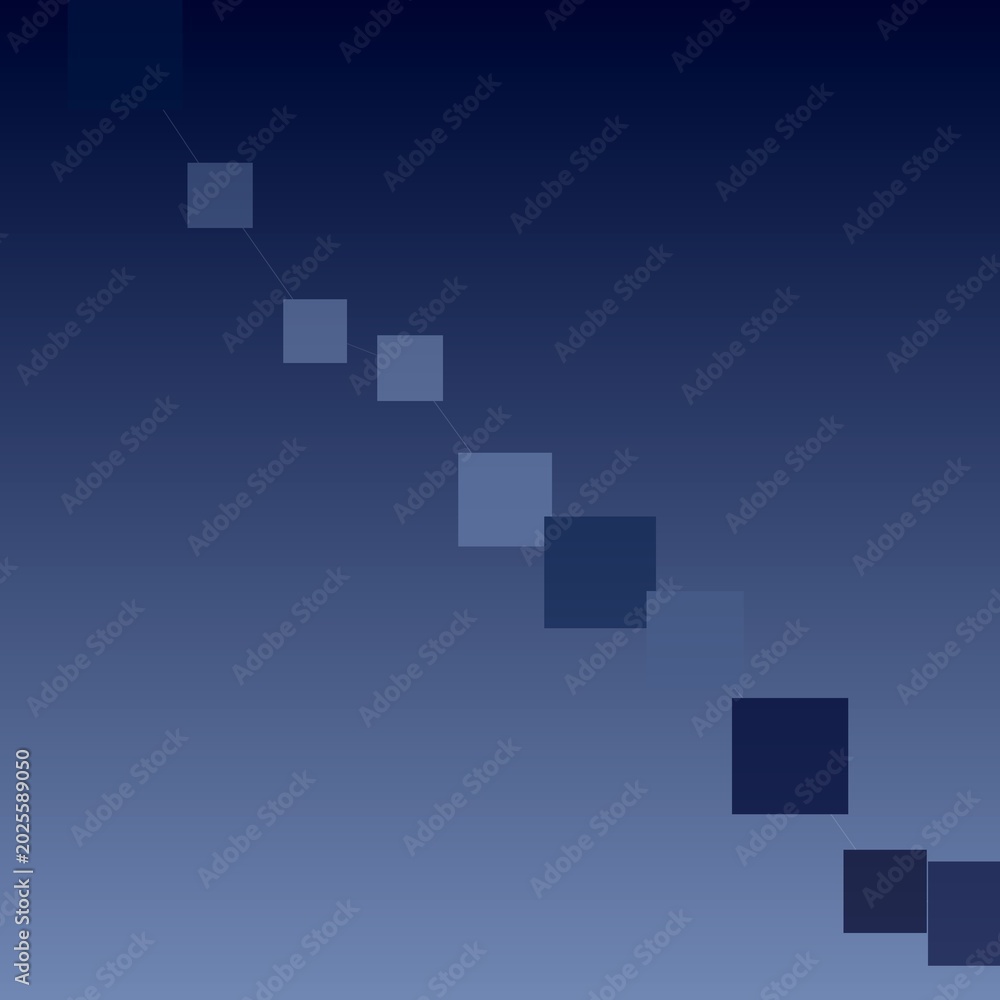 Obraz premium abstract diagonal square background for fintech and technology