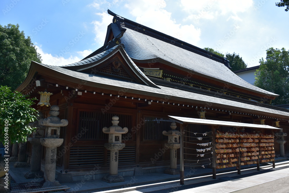 Obraz premium 福岡県 博多の櫛田神社
