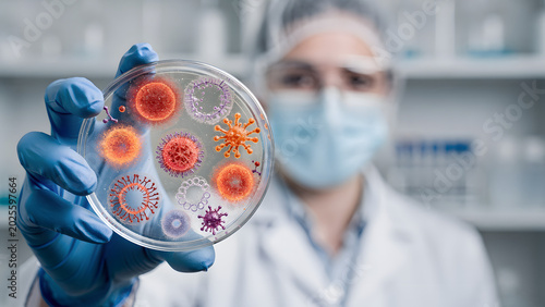 Ebola Virus Research in Petri Dish