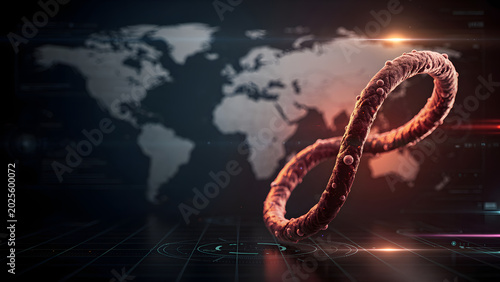 Ebola Virus Outbreak News Background