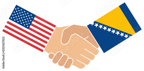 Foto usa belgium handshake diplomacy vector symbol