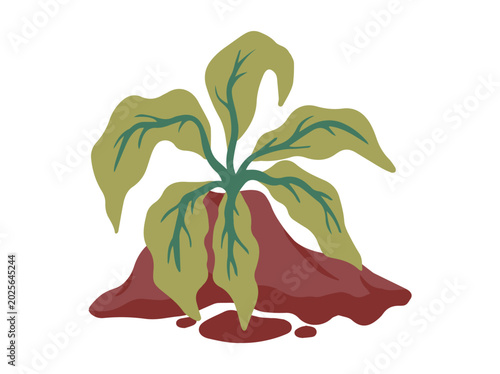 Hand Drawn Wilted Tree Illustration