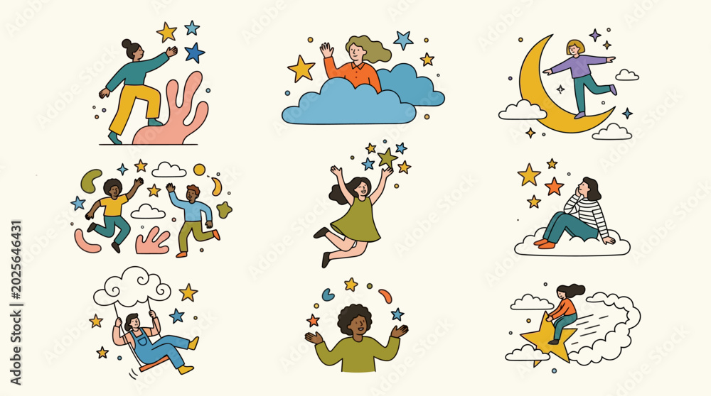 Φωτογραφία People Sleeping Dreaming and Relaxing.