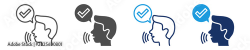 Konstfotografi pronunciation icon set with multi concept