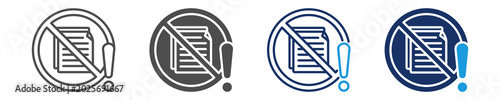 Konstfotografi plagiarism icon set with multi concept