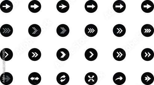 Tableau sur toile black and white buttons